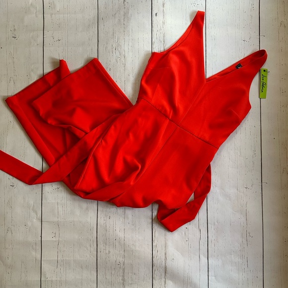 NWT SAM EDELMAN jumpsuit - beautiful coral!!! - Picture 3 of 11